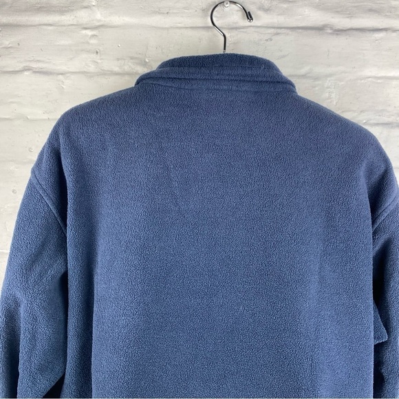 COLUMBIA ZIP UP FLEECE SWEATER SIZE L man - Picture 7 of 8